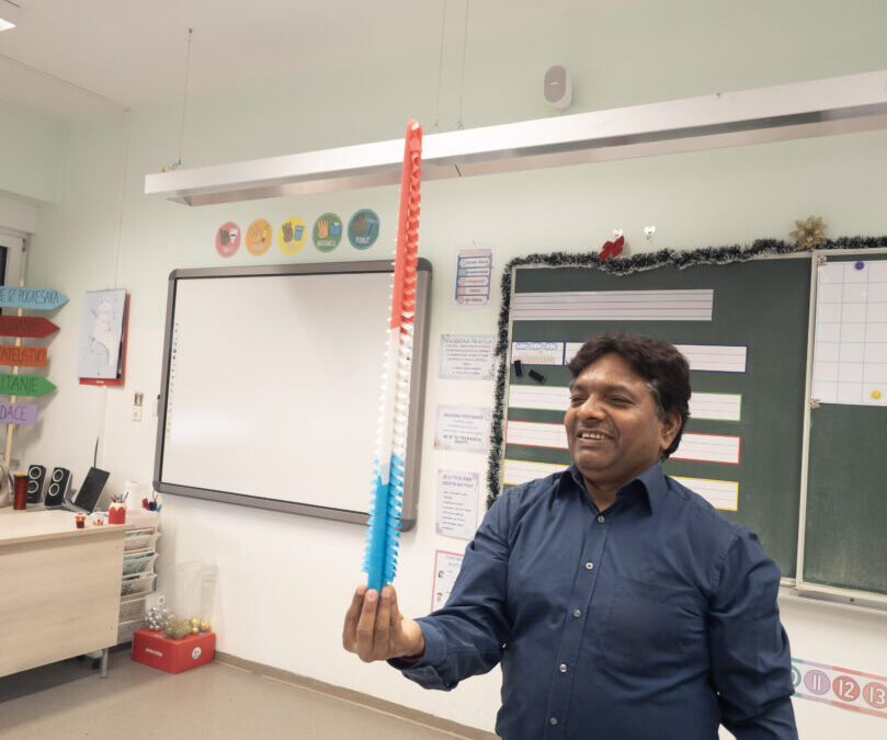 Gostovanje učitelja iz Indije